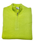 Quarter Zip Cashmere Sweater