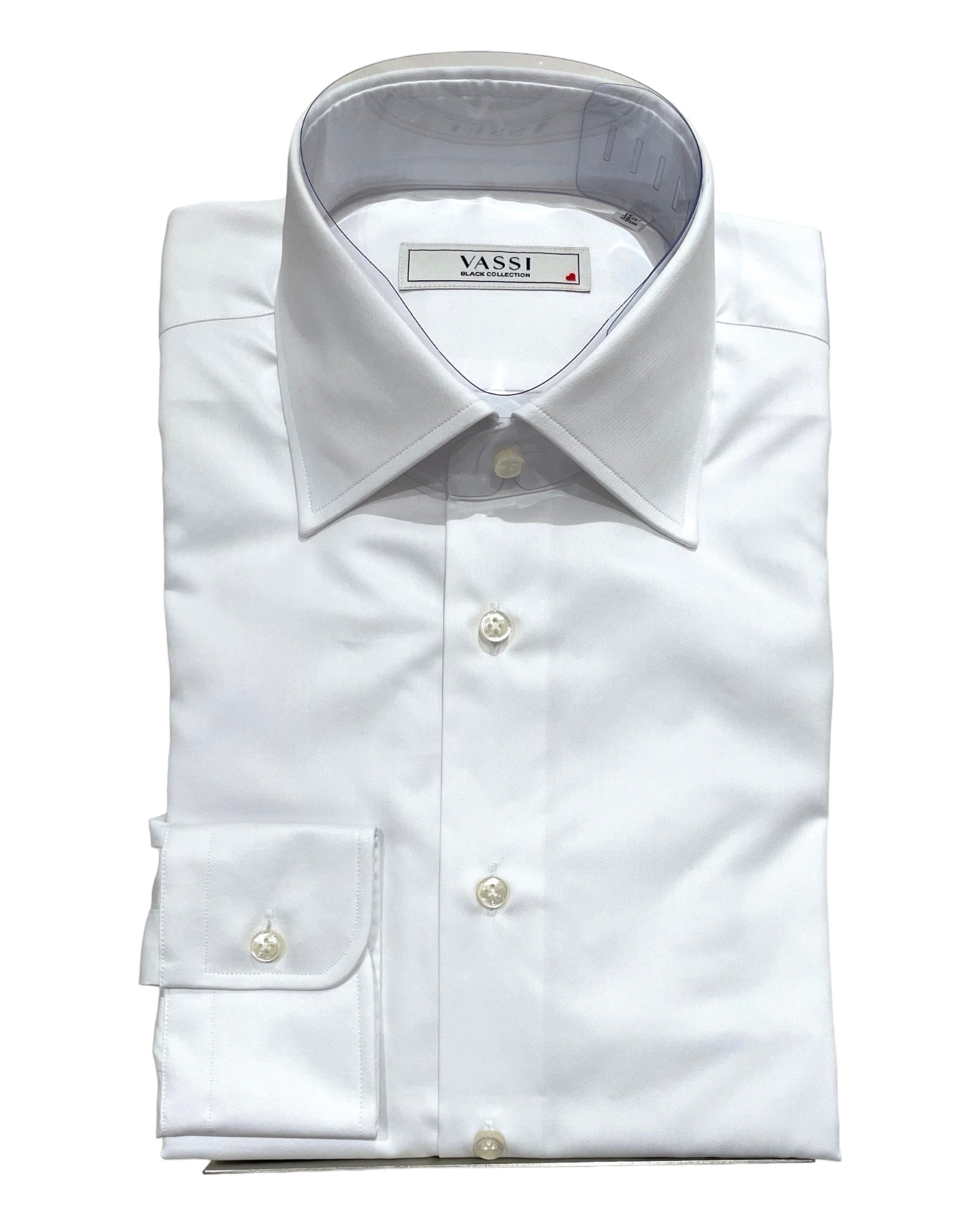 Essential Classic Dress Shirt Plain White