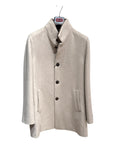 Angora Cashmere Coat with Detachable Shearling Collar - Loro Piana OUTERWEAR50 EU