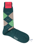 Argyle Cotton Socks SocksGreen