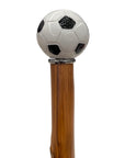 Black & White Soccer Ball Long Handled Shoehorn - Chestnut SHOEHORN