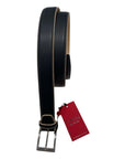Calf Bull + Bull - Navy & Champagne BELTS46