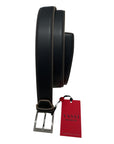 Calf Bull + Bull - Navy/Cappuccino BELTS46