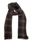 Cashmere & Wool Scarf With Geometric Pattern SCARVES