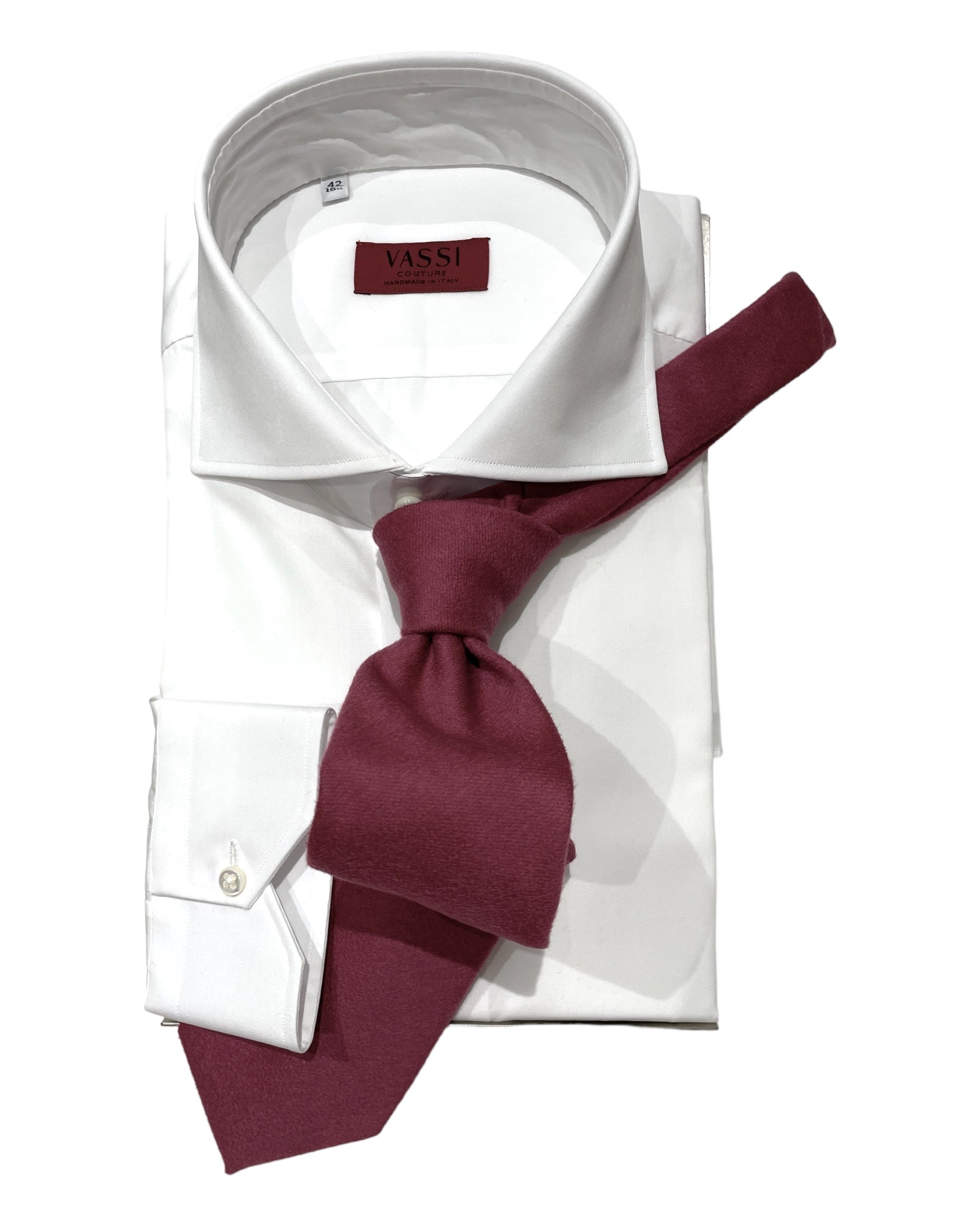 Pure Cashmere Seven-Fold Tie TIESOld Rose