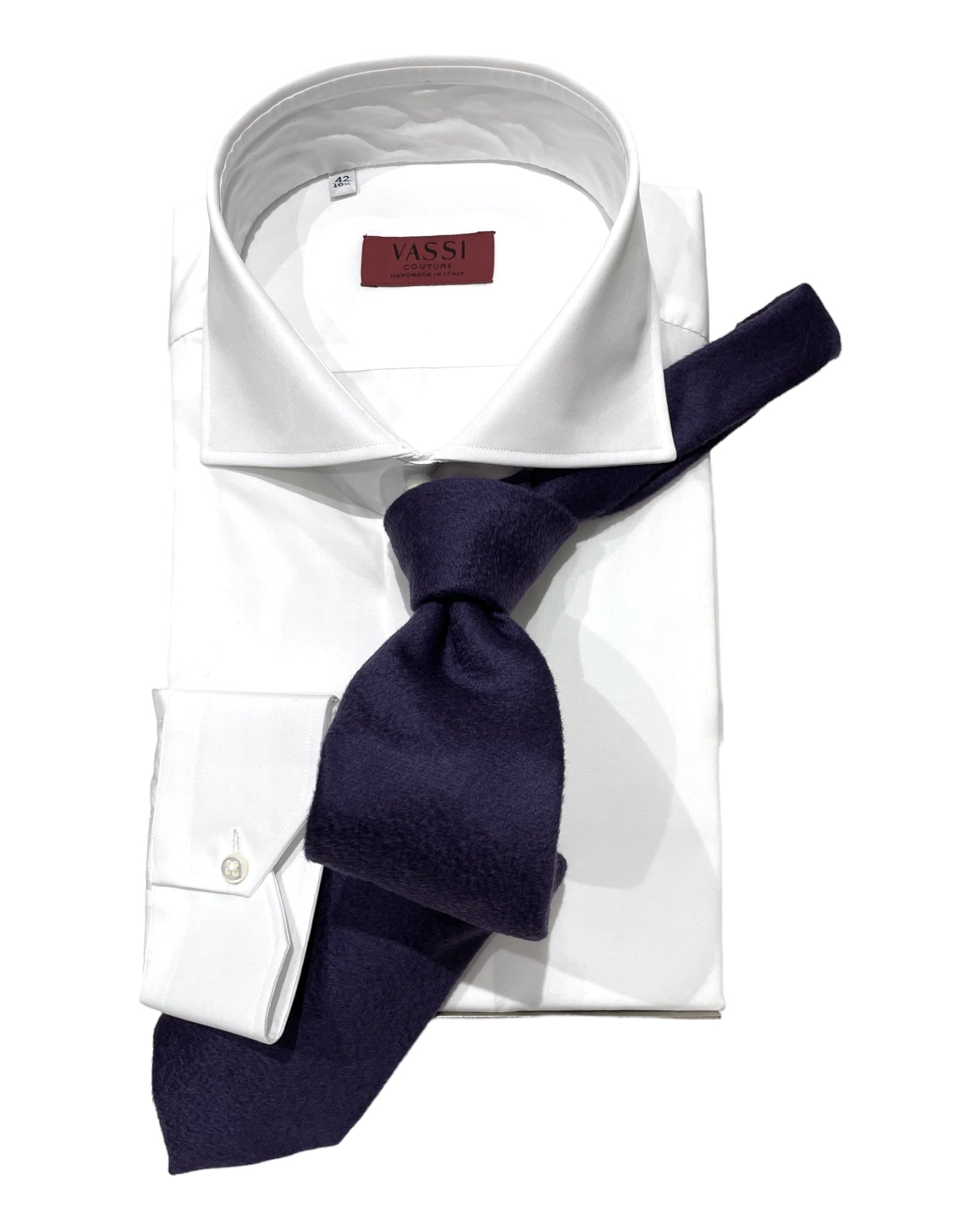 Pure Cashmere Seven-Fold Tie TIESPurple