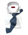 Pure Cashmere Fishbone Seven-Fold Necktie TIESDark Green