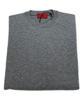 Pure Cashmere Crewneck Pullover With Contrast Trim