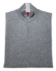 Luxurious Quarter Zip Cashmere Sweater