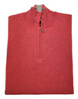 Luxurious Quarter Zip Cashmere Sweater