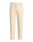 Garment-dyed leisure fit trouser in cotton corduroy - Eggshell CASUAL PANTS50 EU