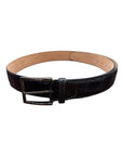 Genuine Alligator Belt - Black BELTS46