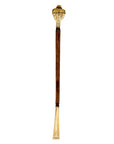 Golden Cobra Long Handled Shoehorn - Golden/Chestnut SHOEHORN