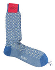 Mosaic Vintage Merino Wool Socks SocksBlue