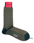Mosaic Vintage Merino Wool Socks SocksGreen