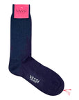Plain Cashmere Socks SocksNavy