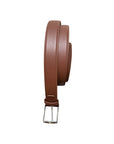 Premium Calfskin, with matching leather on both the outer and inner sides - Brown BELTS46