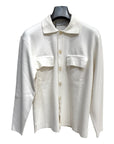 Pure Cotton Over Shirt - Latte SWEATERSM