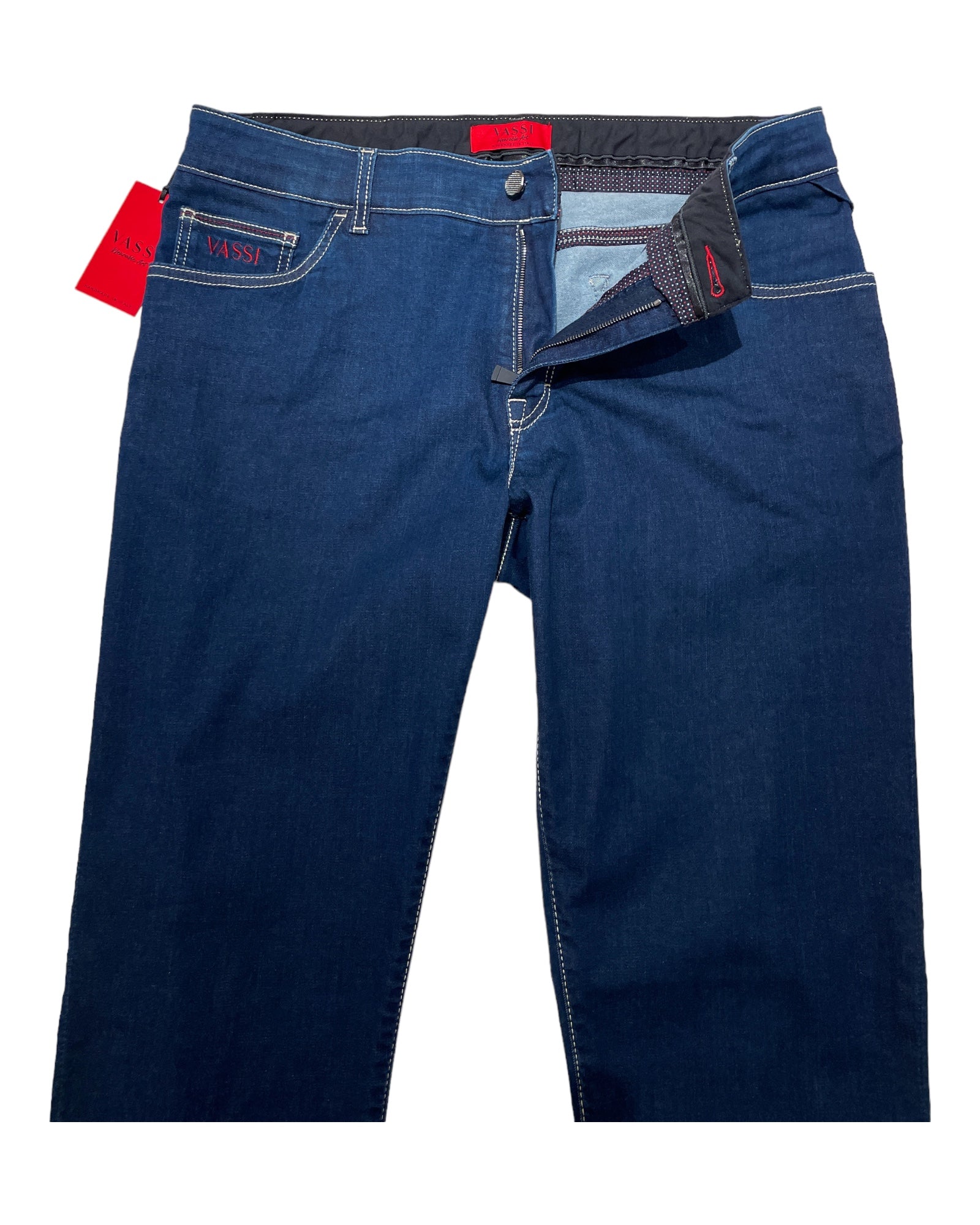Stretch Japanese Denim Jeans - Blue CASUAL PANTS50