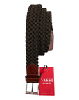 Stretch Woven Belt - Chocolate BELTS34