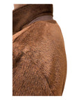 Vassi Tobacco Car Coat - Loro Piana Suri Alpaca OUTERWEAR50 EU
