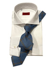 Pure Cashmere Windowpane Check Tie