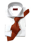 Pure Cashmere Fishbone Seven-Fold Necktie TIESBlue Steel