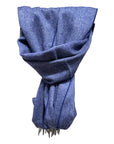 Cashmere Scarf - Herringbone SCARVESIndigo