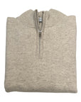 Quarter Zip Cashmere Sweater