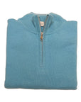 Quarter Zip Cashmere Sweater
