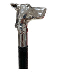 Silver Dane Long Shoehorn - Black Leather
