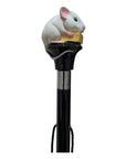 White Mouse with Cheese Shoehorn - Black SHOEHORN