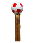 Soccer Ball Long Shoehorn - Chestnut, White & Red