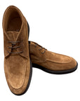 Cognac Suede Desert Boots