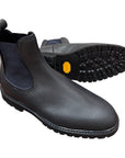 Chelsea Boot with Vibram Rubber Outsole - Matt Blue