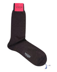 Wool & Nylon Dotted Pattern Socks SocksBlue