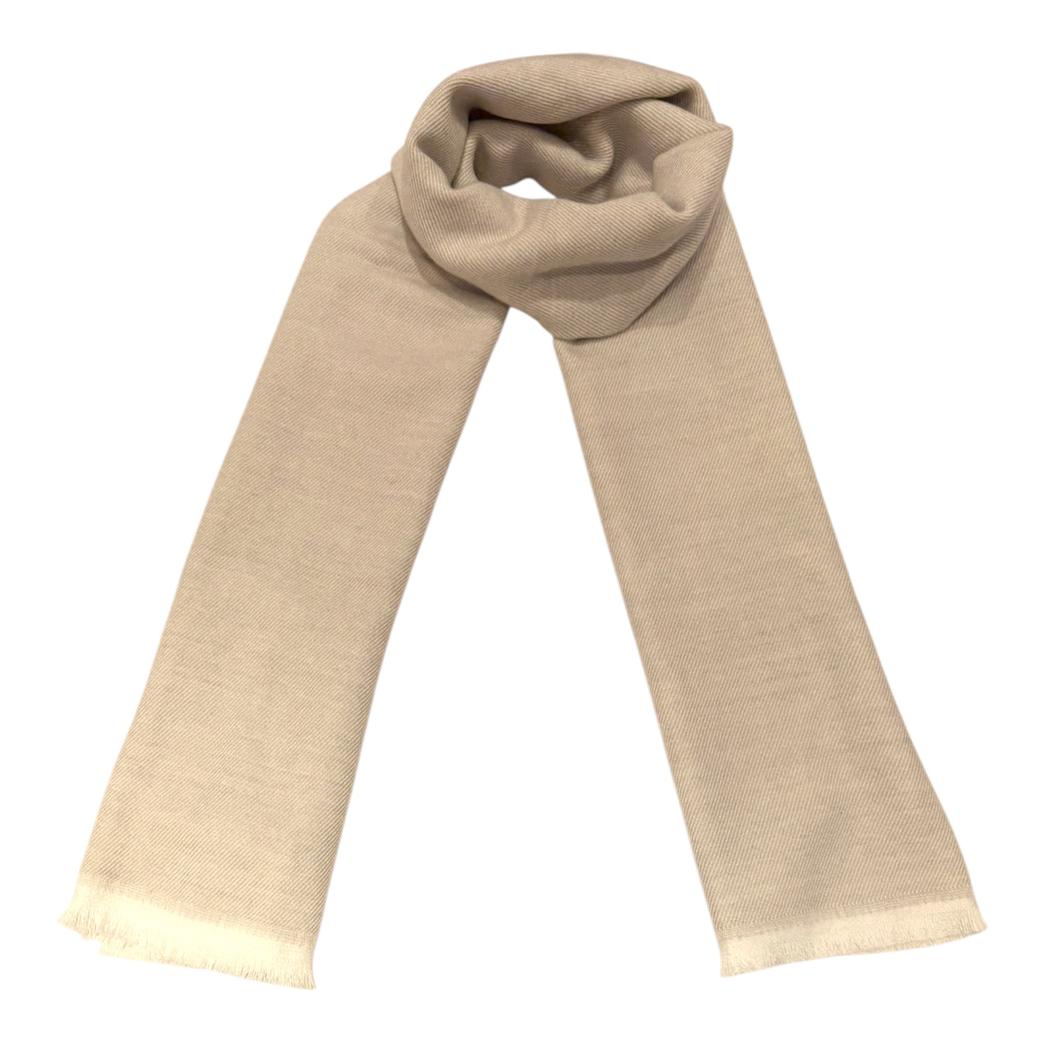 Wool Twill Scarf - Sand SCARVES