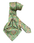 Bold Paisley Seven-Fold Satin Silk Ties TIESGreen