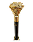 Butterfly Double Cloth Women's Umbrella with Golden Rose Handle UMBRELLA