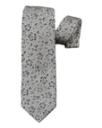 Floral Jacquard Seven-Fold Silk Ties TIESNavy