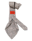 Floral Seven-Fold Silk Ties 2 TIESBlue