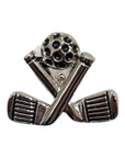 Hockey Sticks Cufflinks - Silver Cufflinks