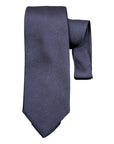 Jacquard Seven-Fold Silk Ties - Solid Colours TIESNavy