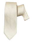 Jacquard Seven-Fold Silk Ties - Solid Colours TIESNavy
