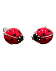 Ladybug Cufflinks - Red Cufflinks