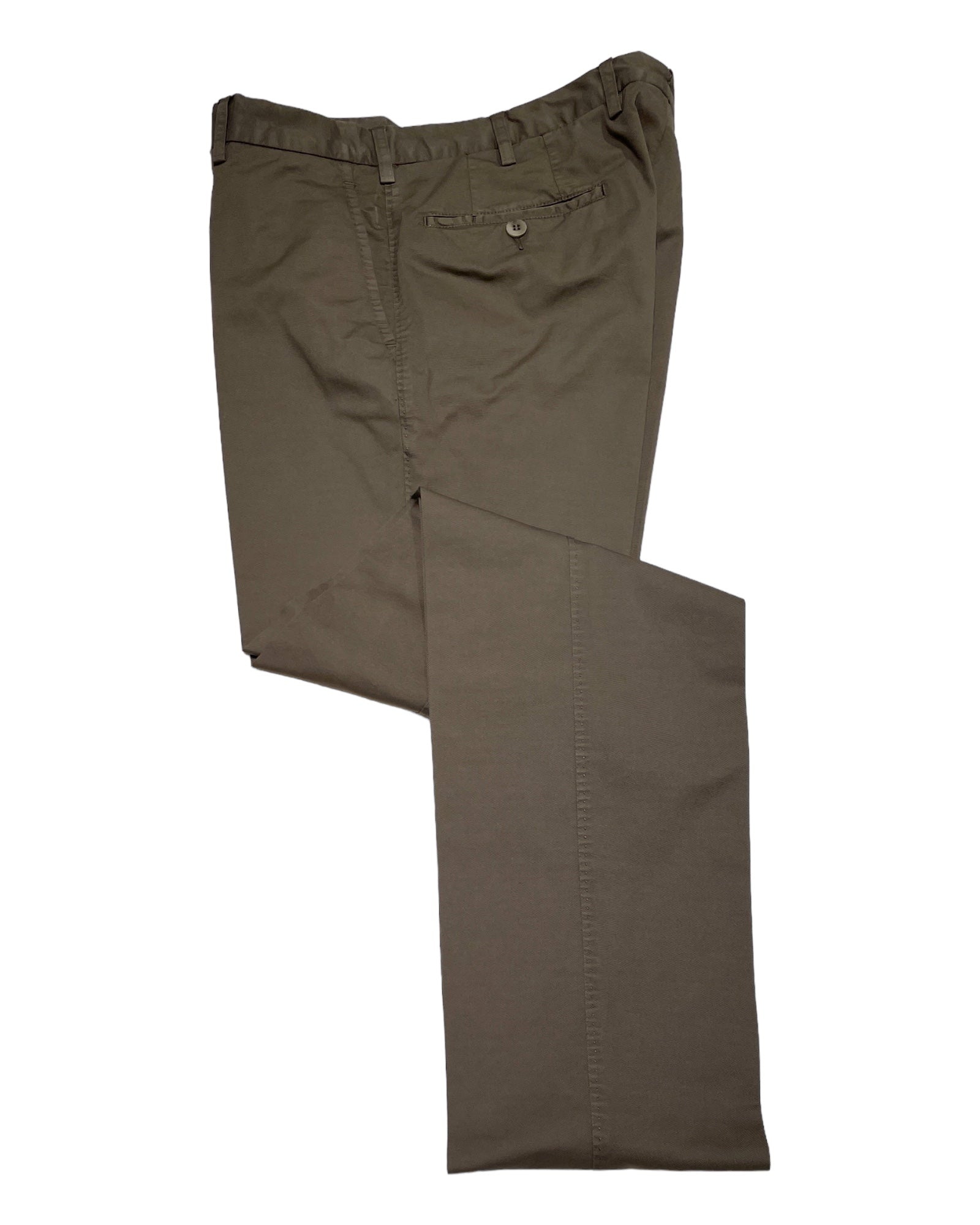 Lightweight Flat-front Casual Pant - Khaki CASUAL PANTS48 EU