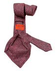 Melange Cashmere Seven-Fold Ties TIESBurgundy