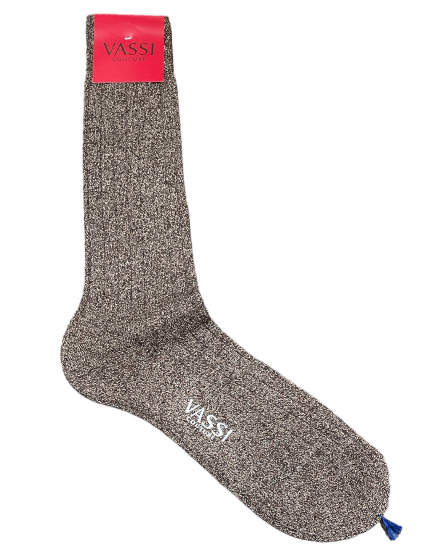 Melange Cotton Socks SocksBrown