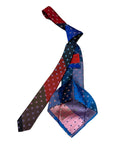 One-of-a-Kind Silk Tie - Multi-color Polka Dot TIES