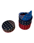One-of-a-Kind Silk Tie - Multi-color Polka Dot TIES